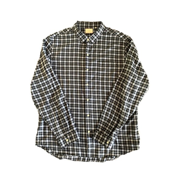 7 Diamonds Other - 7 Diamonds Shirt Men’s Size XXL Blue Plaid Sugar Storm Button Down Long Sleeve